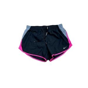 NIKE Dri-Fit Pink & Black Running Shorts Size Medium